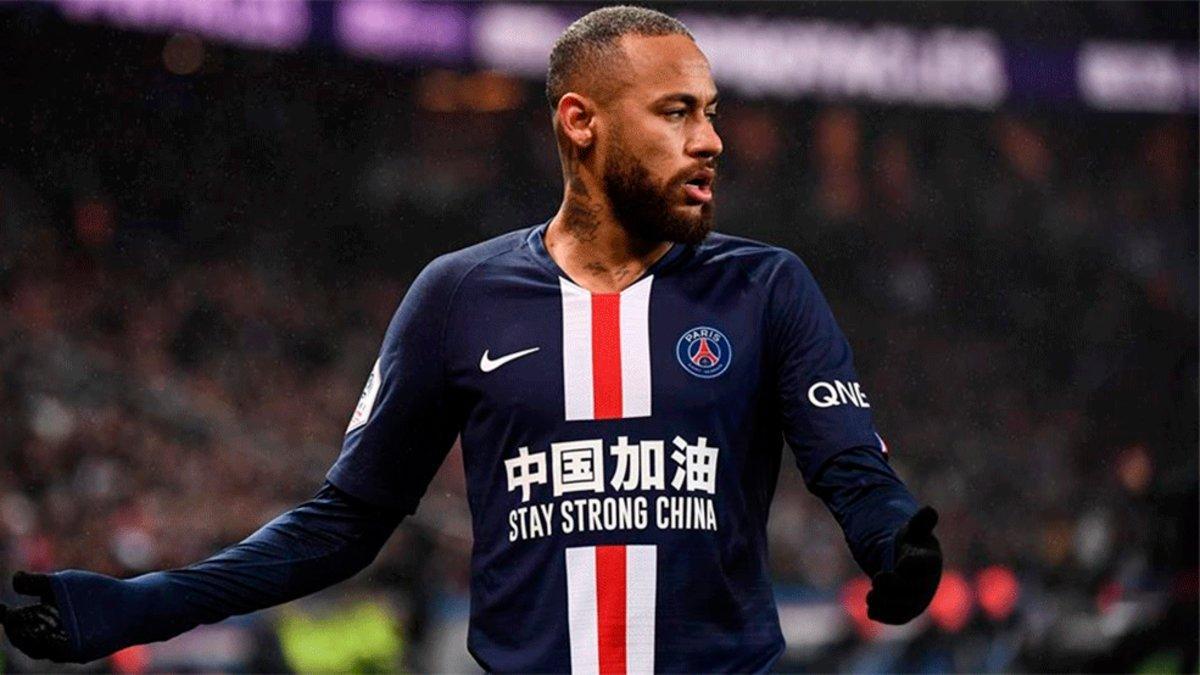 Neymar, delantero del PSG