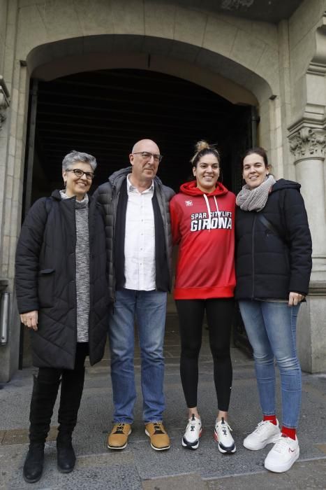 Presentació de Marta Xargay a l'Ajuntament de Girona