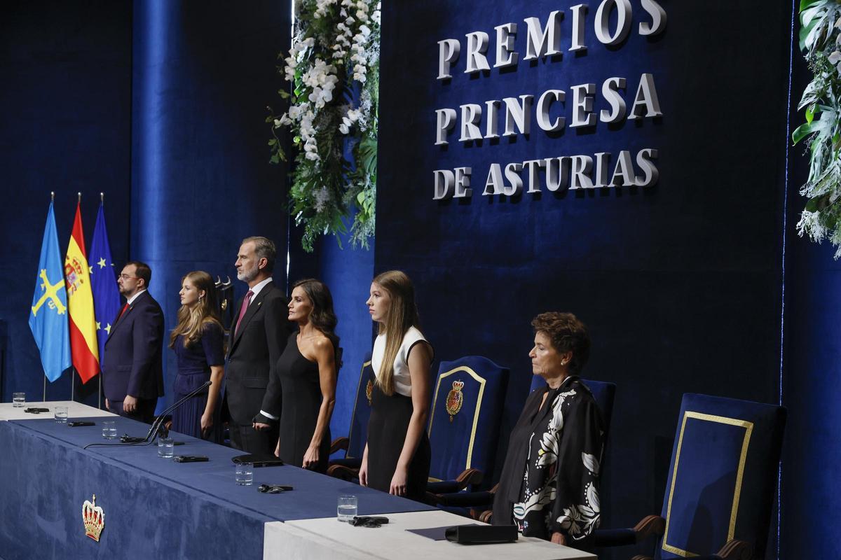 entrega de los premios Princesa de Asturias