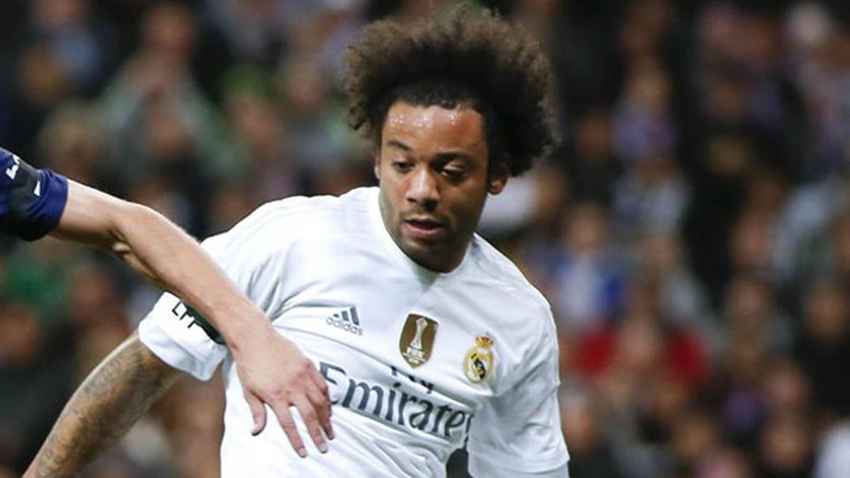 Marcelo se enfrentó a un periodista tras el partido