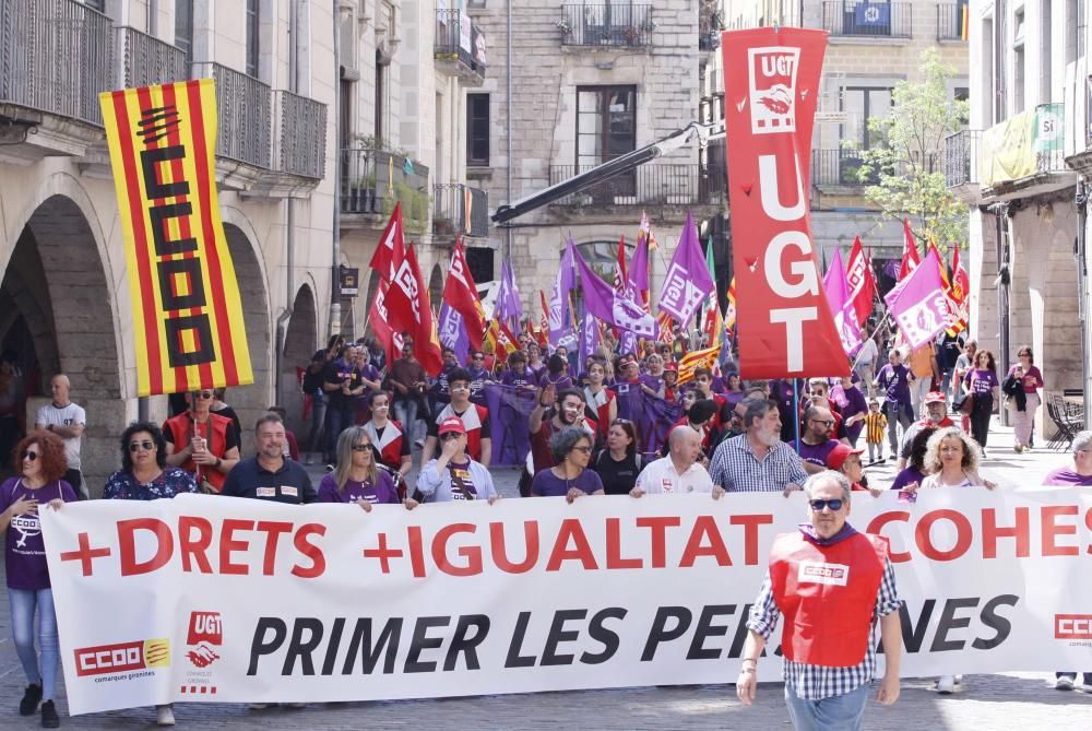 Manifestació a Girona