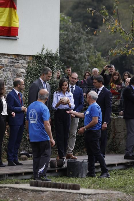 Premios Princesa de Asturias 2018: Los Reyes visitan Moal, "Pueblo Ejemplar" 2018