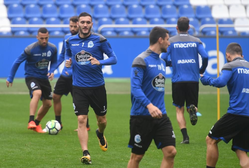 El técnico estará pendiente de la evolución del argentino Fede Cartabia para decidir si le mantiene en el once.