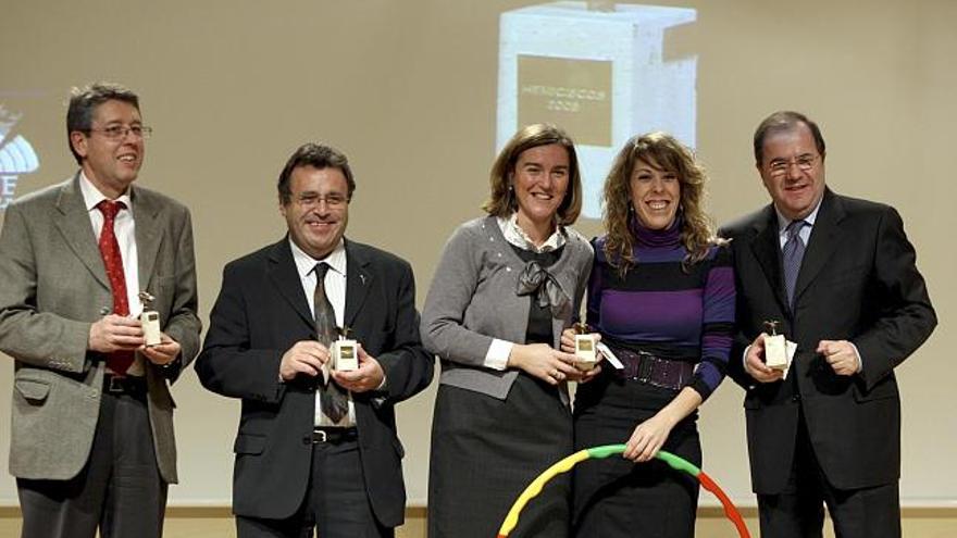 José Ignacio Martín Benito recibe un premio «Hemicisco»