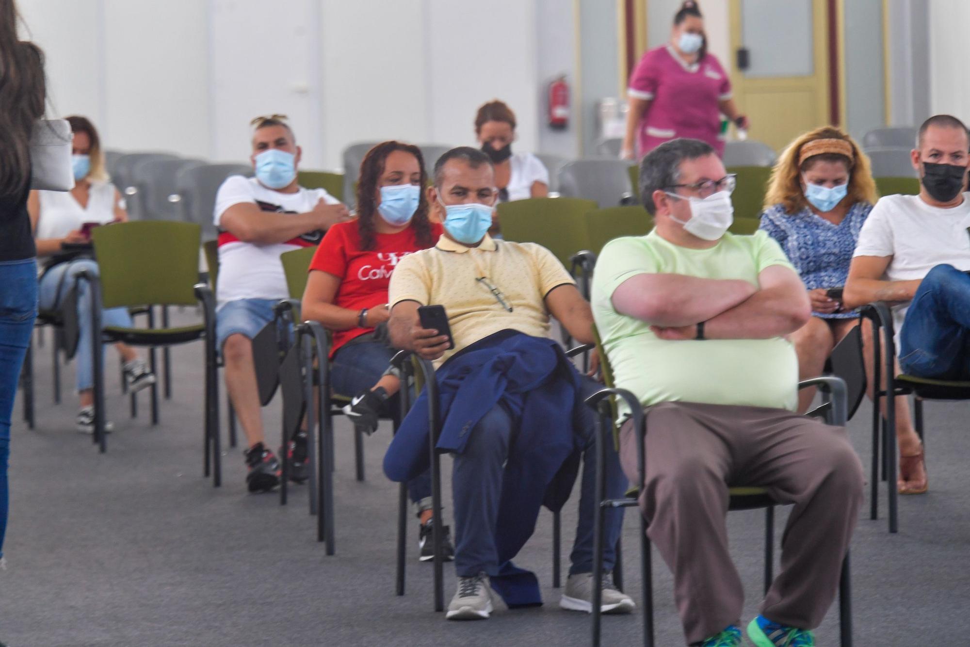 Así ha sido la jornada de vacunación sin cita en Infecar