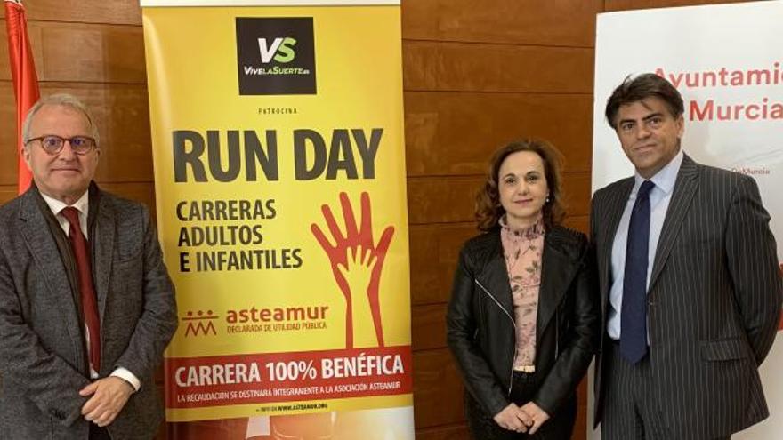 Competición y solidaridad en la Asteamur Run Day