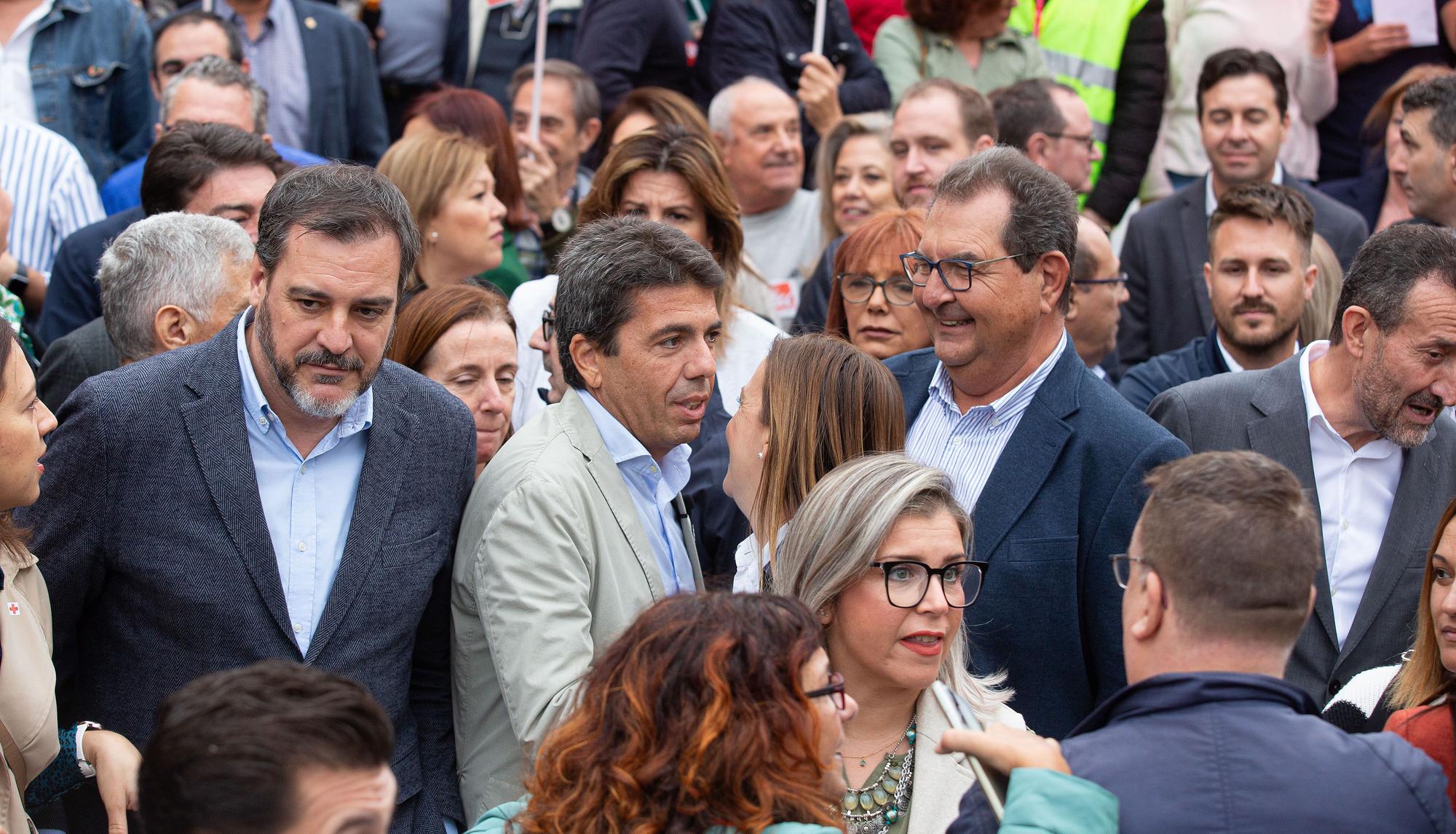 Concentración para reclamar una financiación justa para la provincia de Alicante