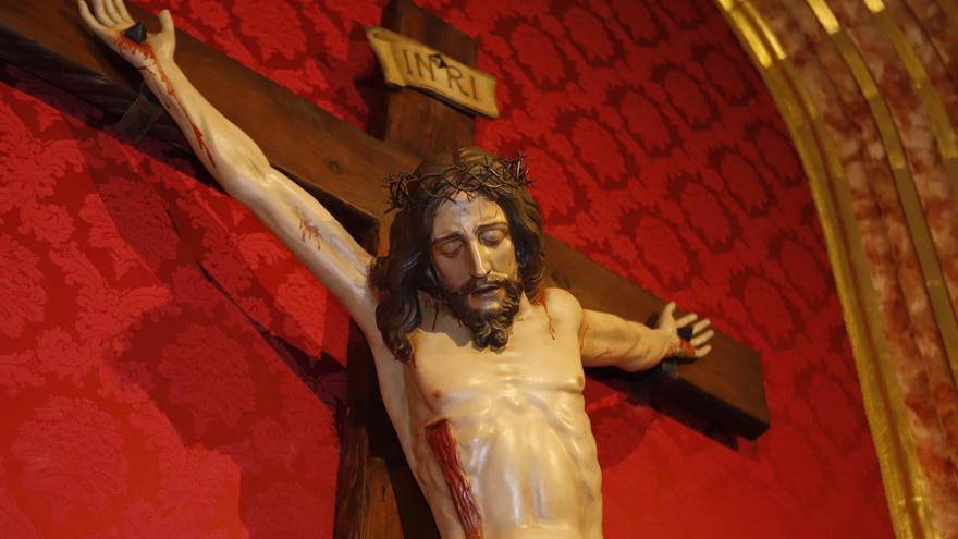 El Cristo del Misterio vuelve al Paso Morado de Lorca