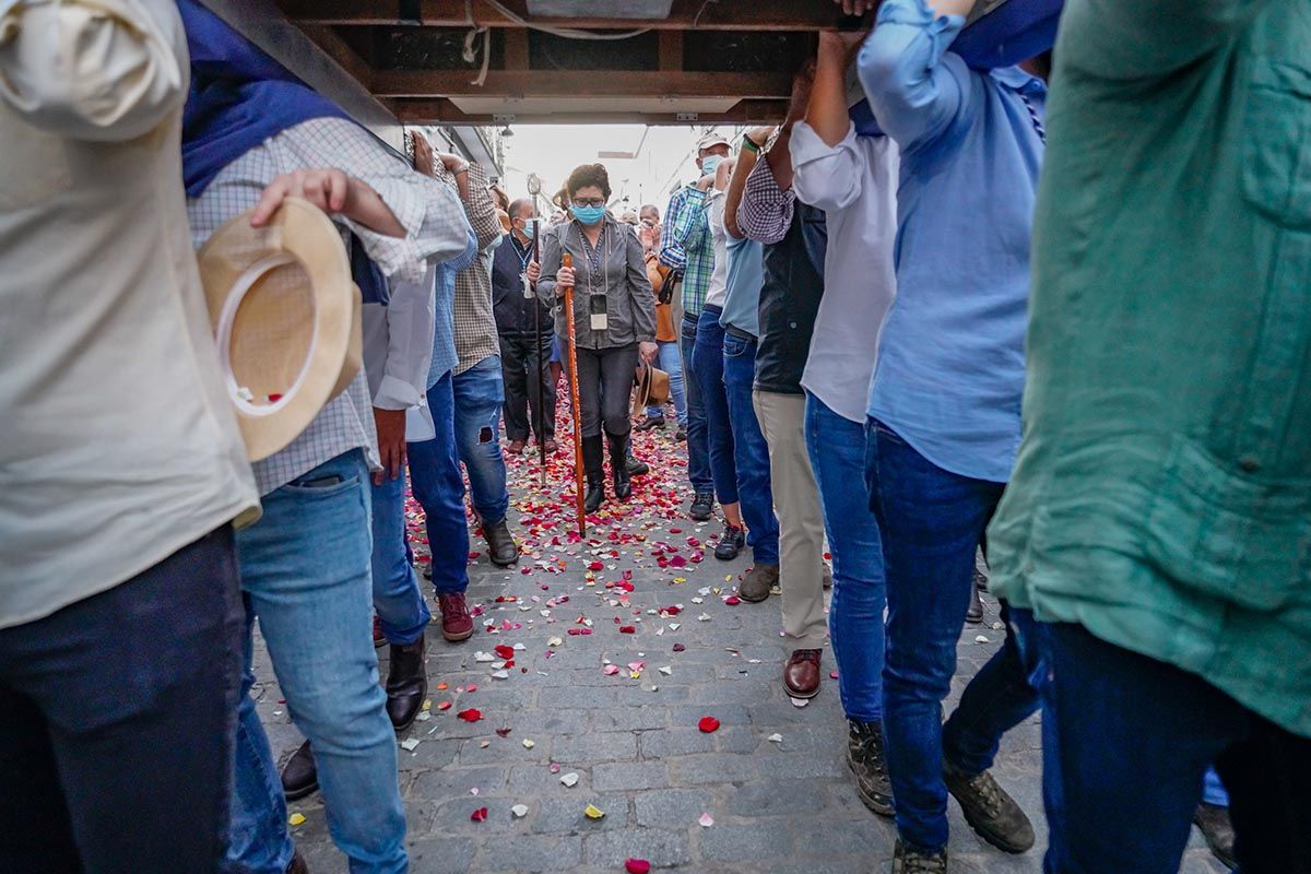 Villanueva de Córdoba acompaña a la Virgen de Luna a La Jara