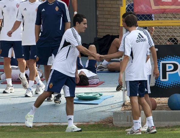 Presentación de Efraín Juárez como jugador del Real Zaragoza