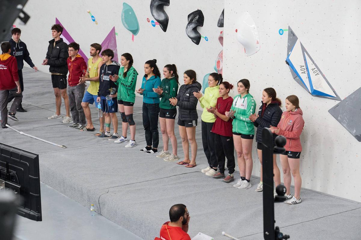 Galería | Instantáneas de la Segunda jornada de la Copa de España de Escalada en Cáceres