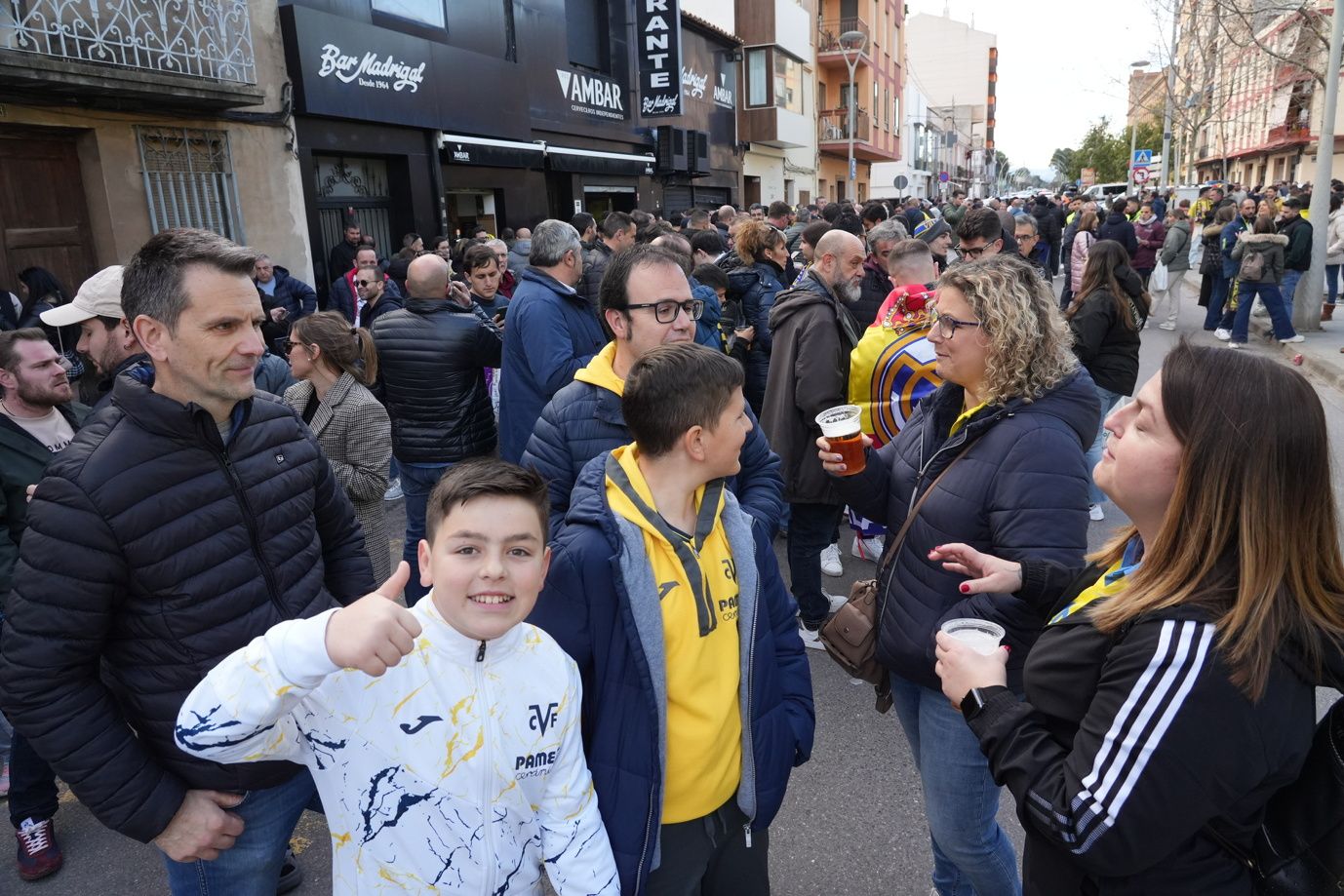 Galería | Ambientazo en la previa del Villarreal-Real Madrid