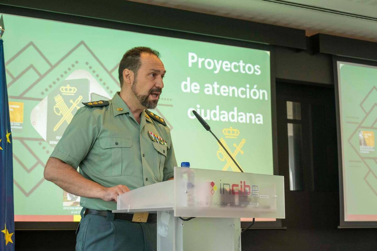 El coronel Pedro Merino, jefe de la Unidad Central Operativa de la Guardia Civil (UCO).