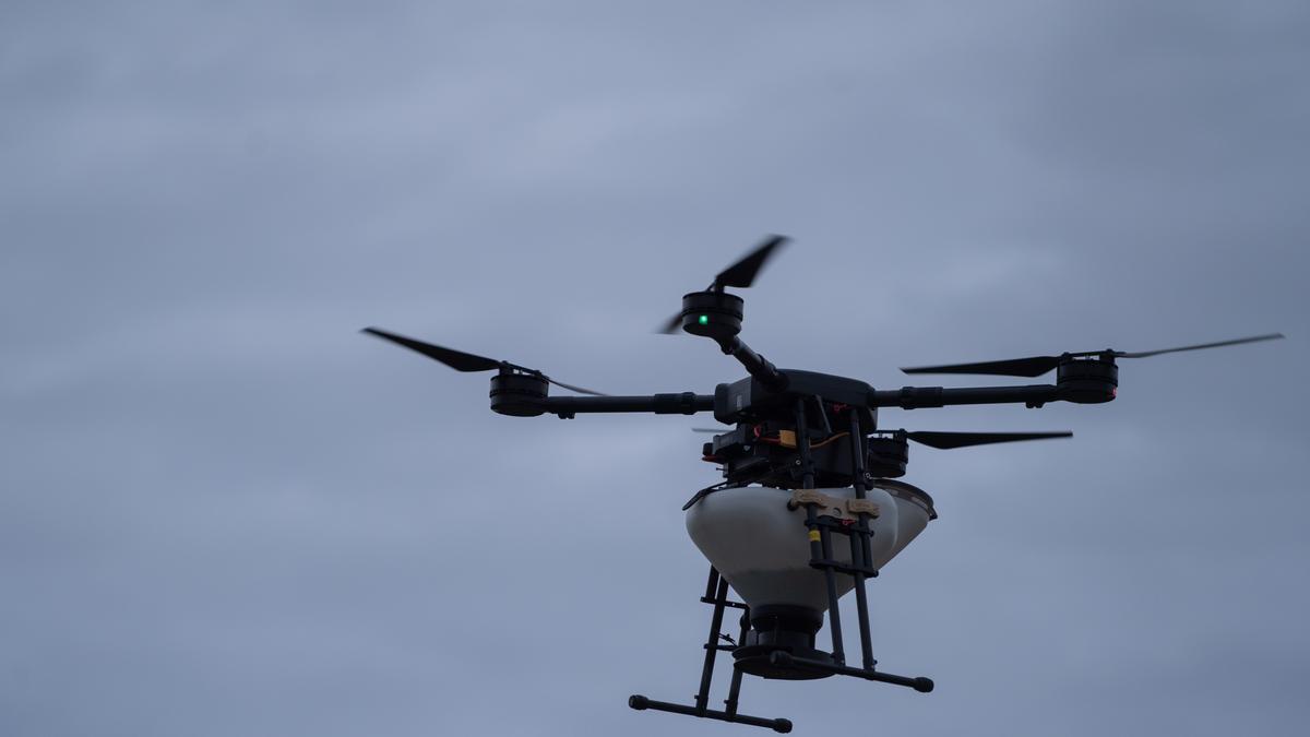 Dron de Iberdrola.