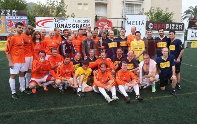 Las imágenes del homenaje a Cruyff en Sitges