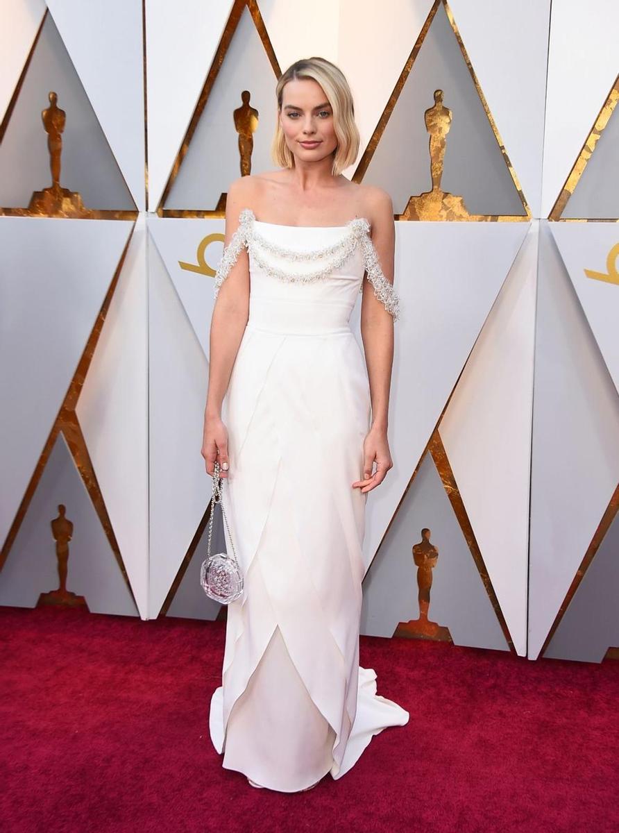 Margot Robbie en los Premios Oscar 2018