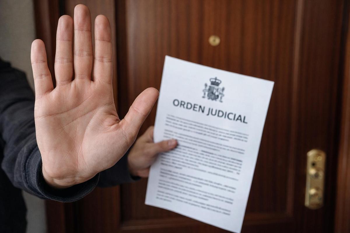 Una orden judicial