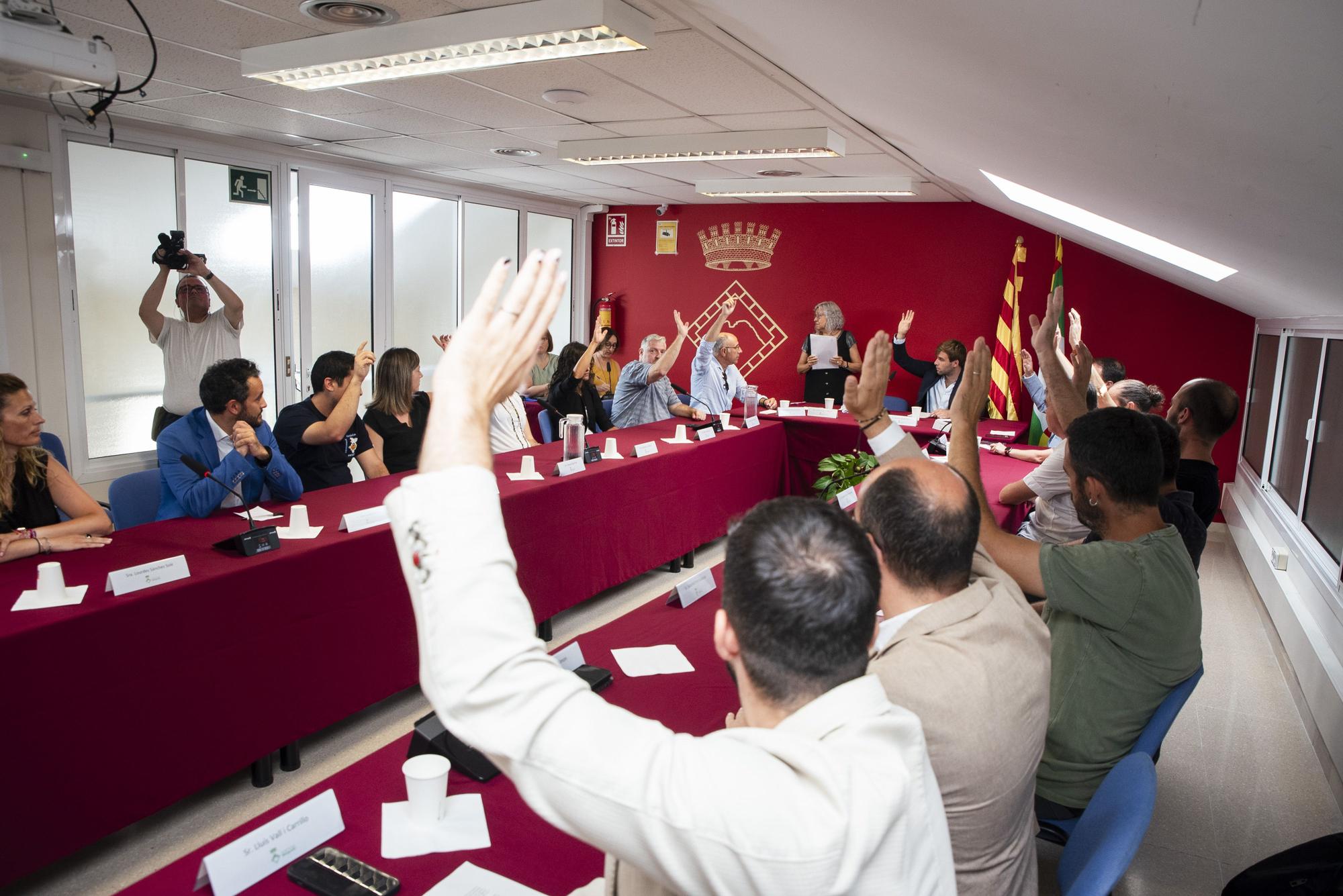 Totes les imatges de la constitució del Consell Comarcal del Berguedà