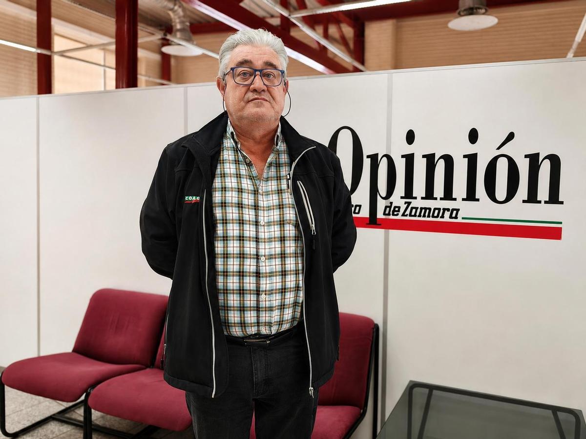 Pedro Lozano, portavoz del PP en el Ayuntamientod e Villamayor de Campos.