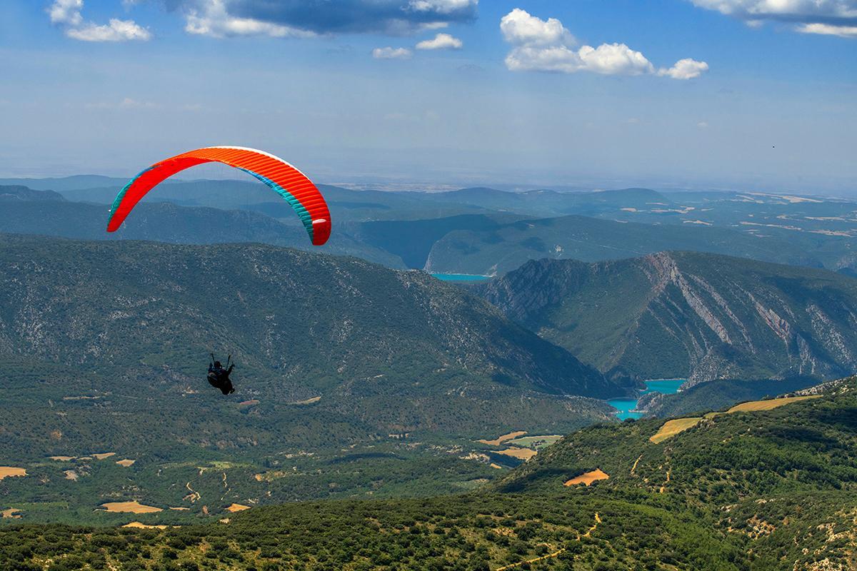 Vuelo en parapente en la Vall d'Àger