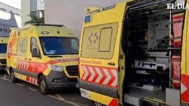 Ambulancias del SUC en una imagen de archivo.