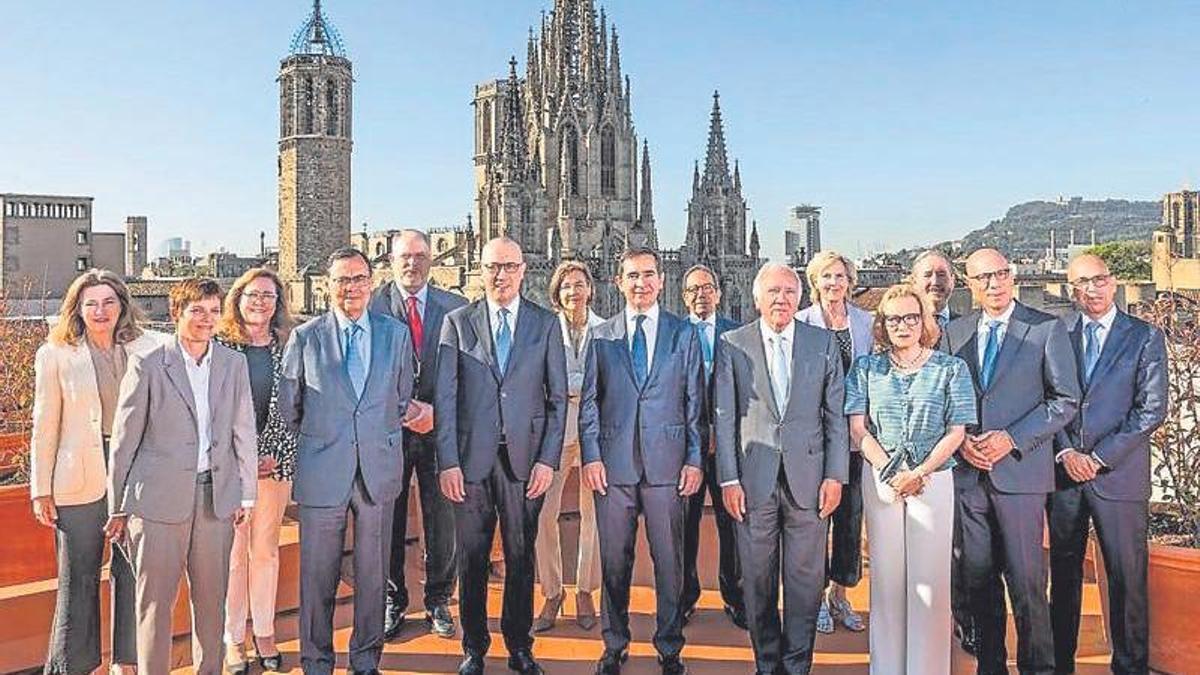 El Consell d’Administració de BBVA, aquest dimarts a Barcelona