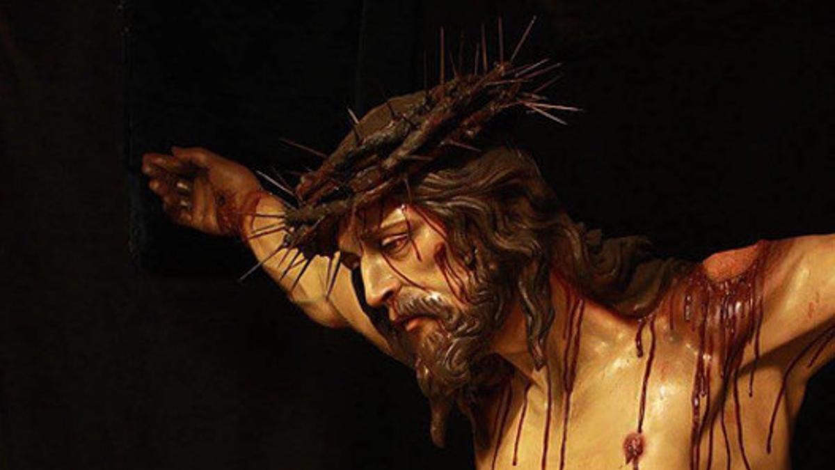 Imagen del Cristo de la Buena Muerte de Cornellà de Llobregat.
