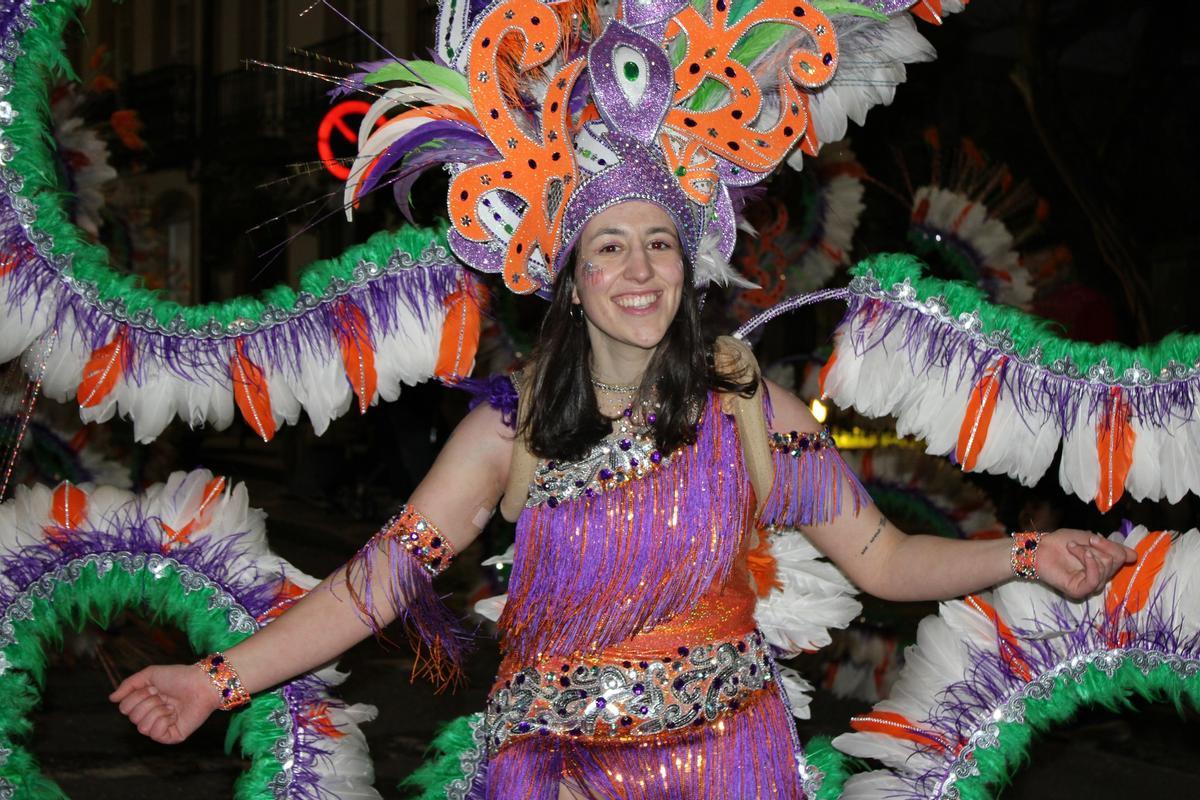 Unha das participantes no Rally París Dakar de Noia.