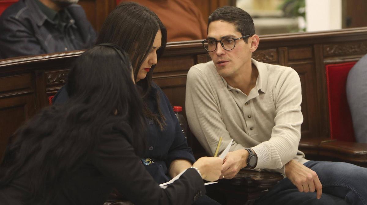 Ximo Catalán en un reciente pleno.