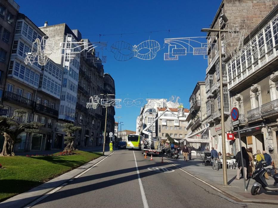 Iluminación de Entroido en Vigo