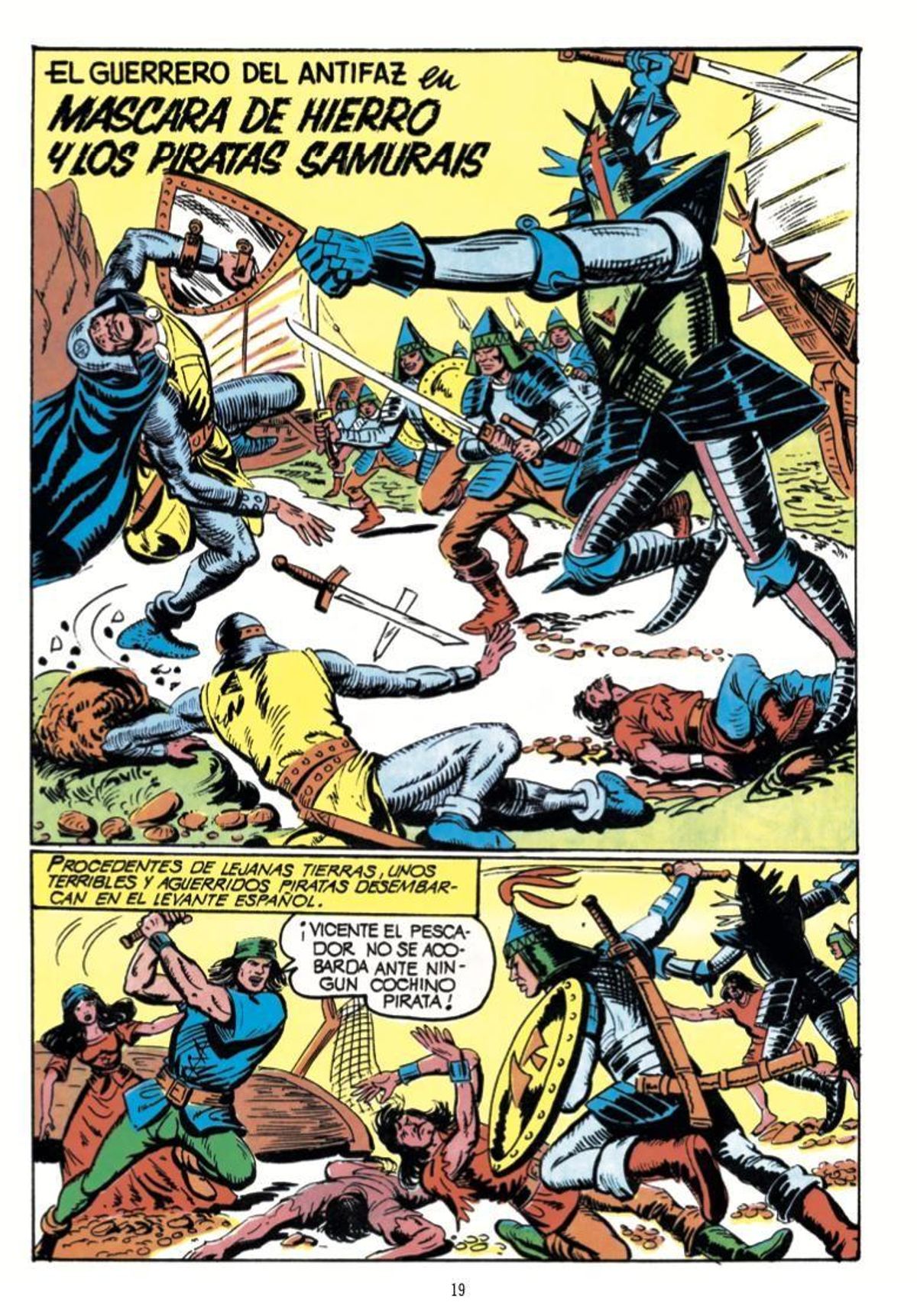 El Guerrero del Antifaz, un personaje de cómic legendario que se abre a nuevos horizontes.