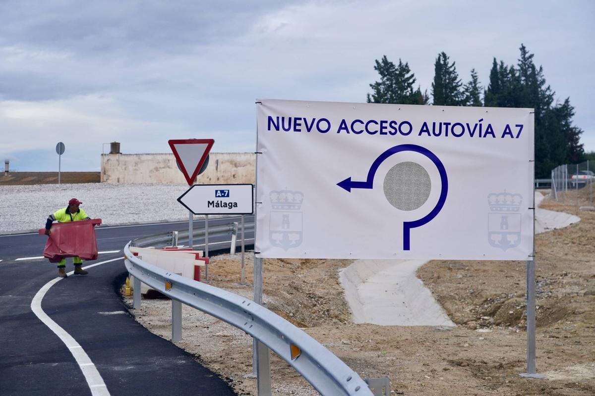 Inauguración del nuevo vial de acceso de Alhaurín de la Torre a la hiperronda