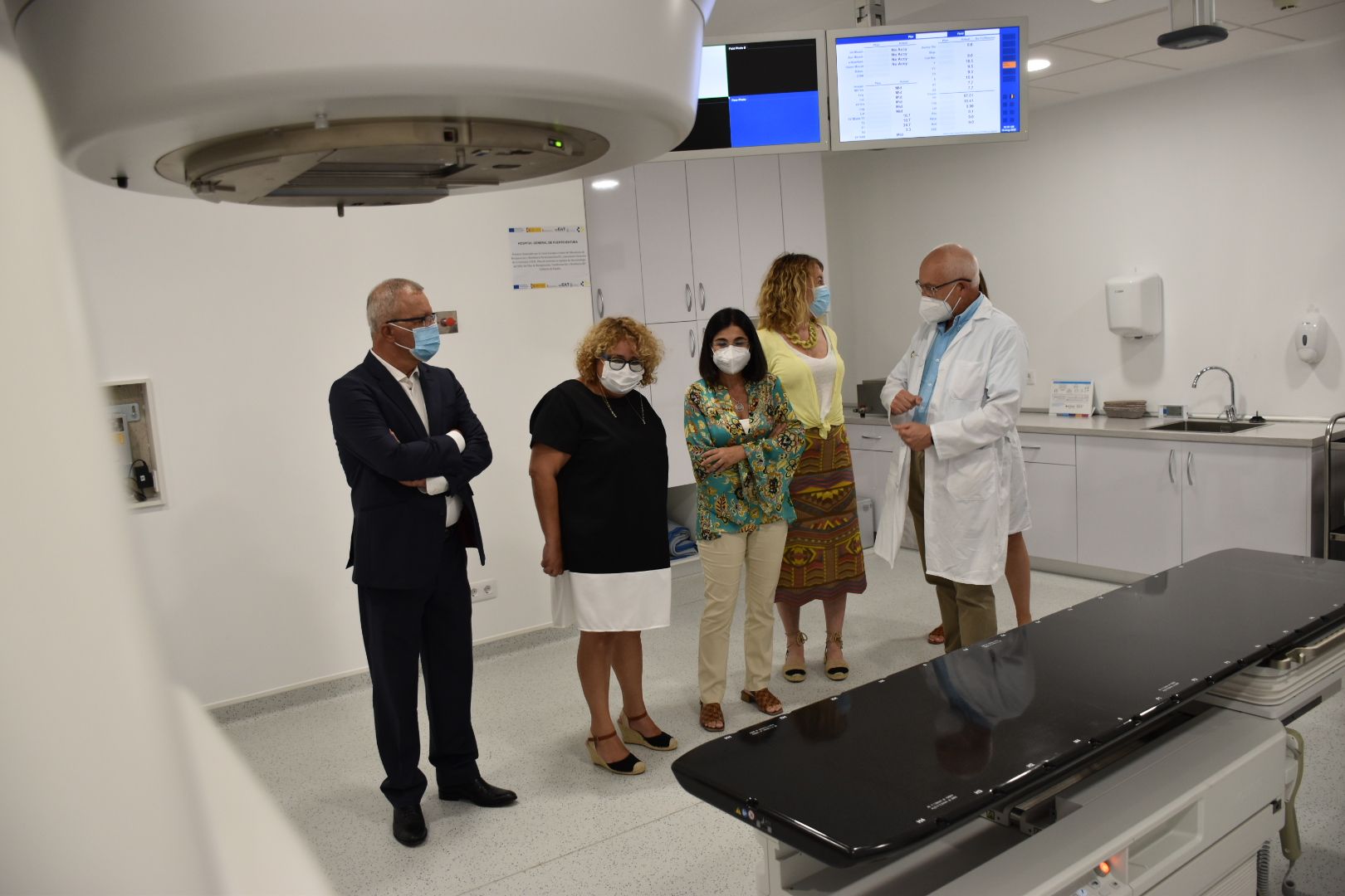 Visita de Carolina Darias al Hospital General de Fuerteventura