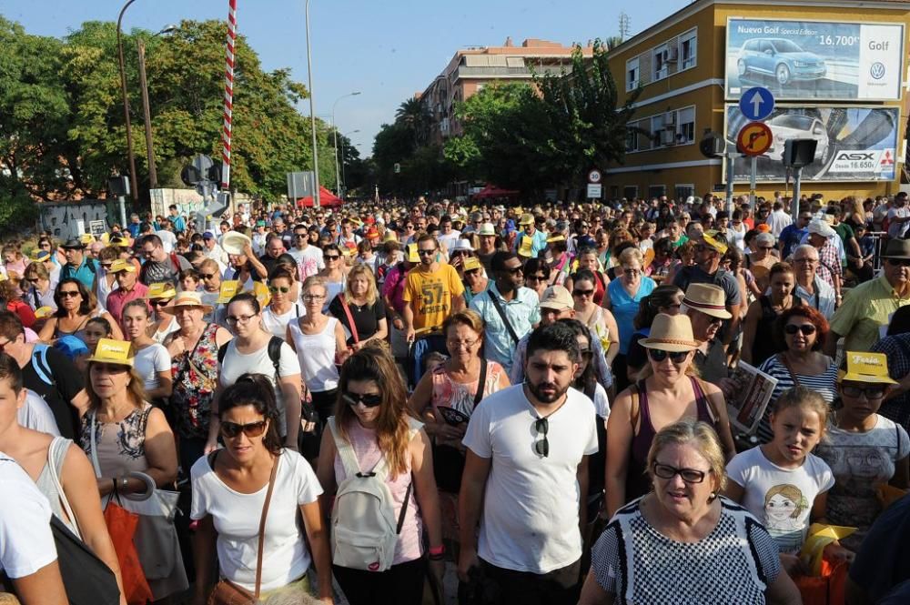 Romería de la Virgen de la Fuensanta: Paso por San