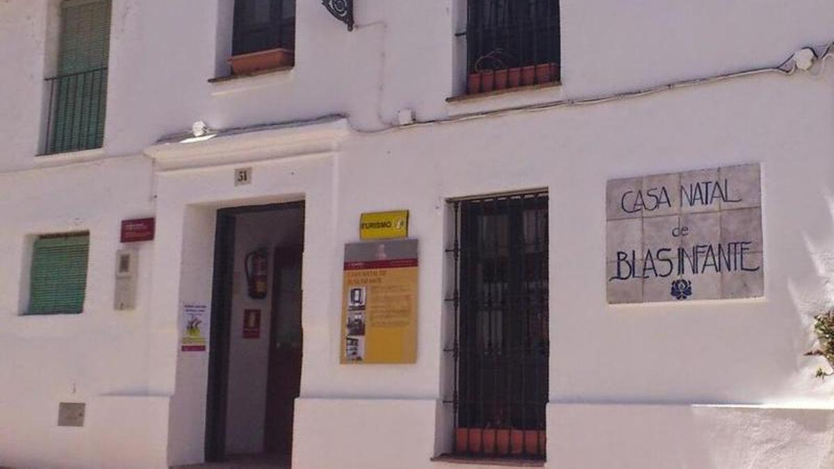 Casa Natal de Blas Infante, en Casares.