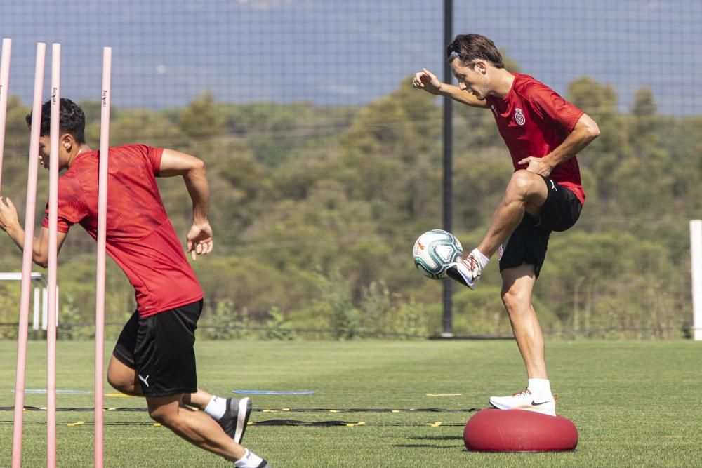 Primer entrenament de la pretemporada del Girona FC