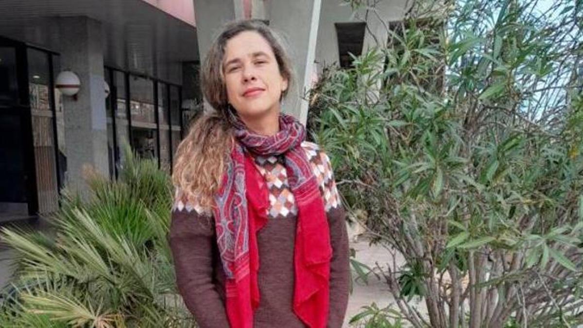Michelle Neves Capuchincho, durant la seva estada a Girona.