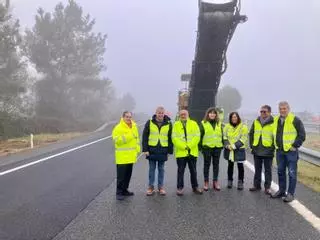 El Gobierno destina un millón de euros más para reparar los daños en la A-52 causados por los temporales