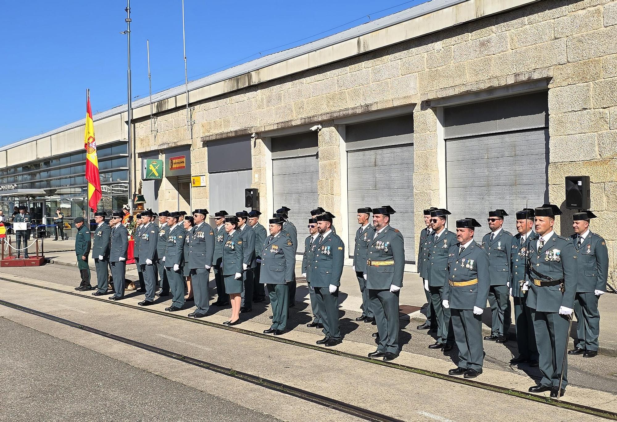 La Guardia Civil celebra en Vigo el día de su patrona, la Virgen del Pilar