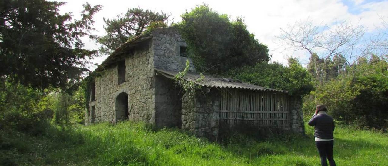 La cuadra de Las Campas, en Puertas (Llanes).