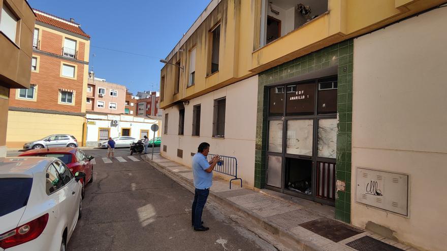 Una comunidad del barrio de San Roque, en Badajoz, ya alertó a la Sareb del piso okupa