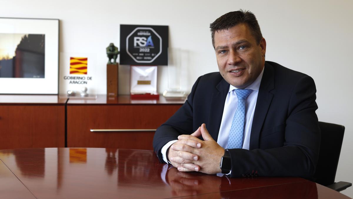 Marcos Puyalto es el consejero delegado de la Corporación Empresarial Pública de Aragón.