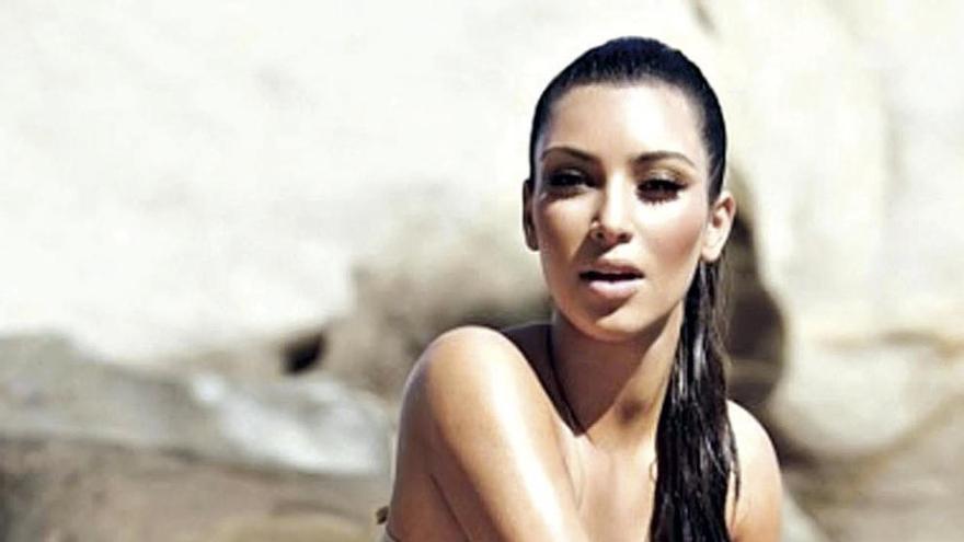 Kim Kardashian, famosa por la cara