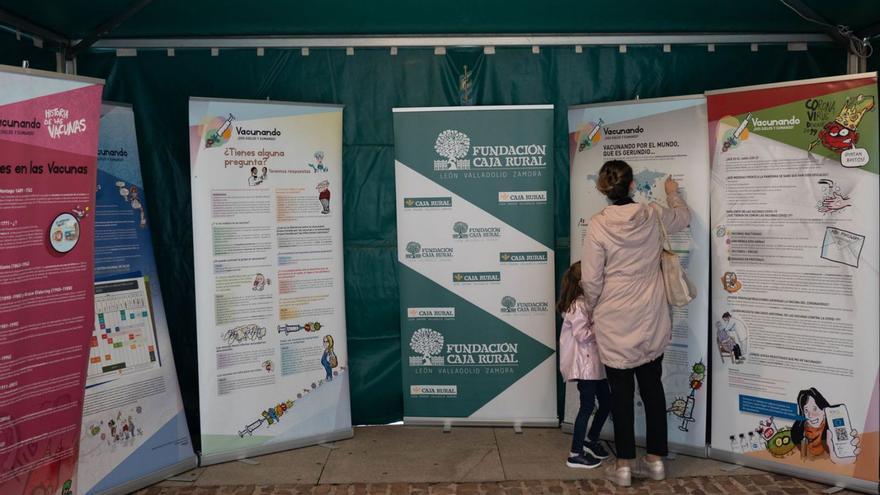 Exposición en Zamora: 4.000 euros por las vacunas de una vida