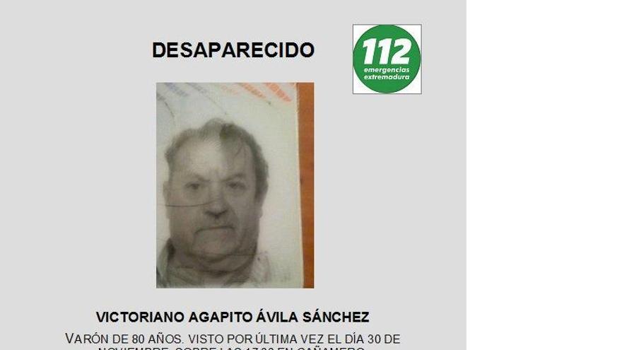 Encontrado el anciano desaparecido en Cañamero (Cáceres) en buen estado de salud