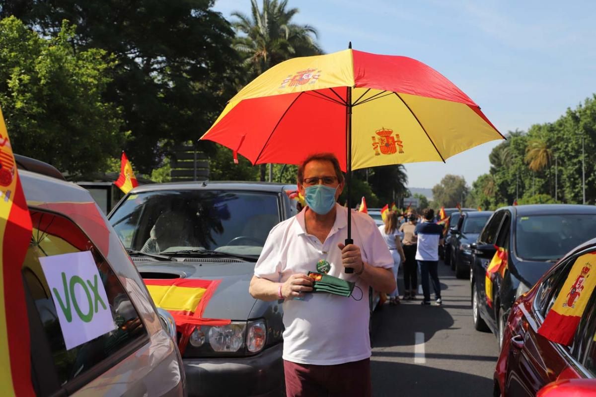 Manifestación de Vox en Córdoba contra la gestión del Gobierno