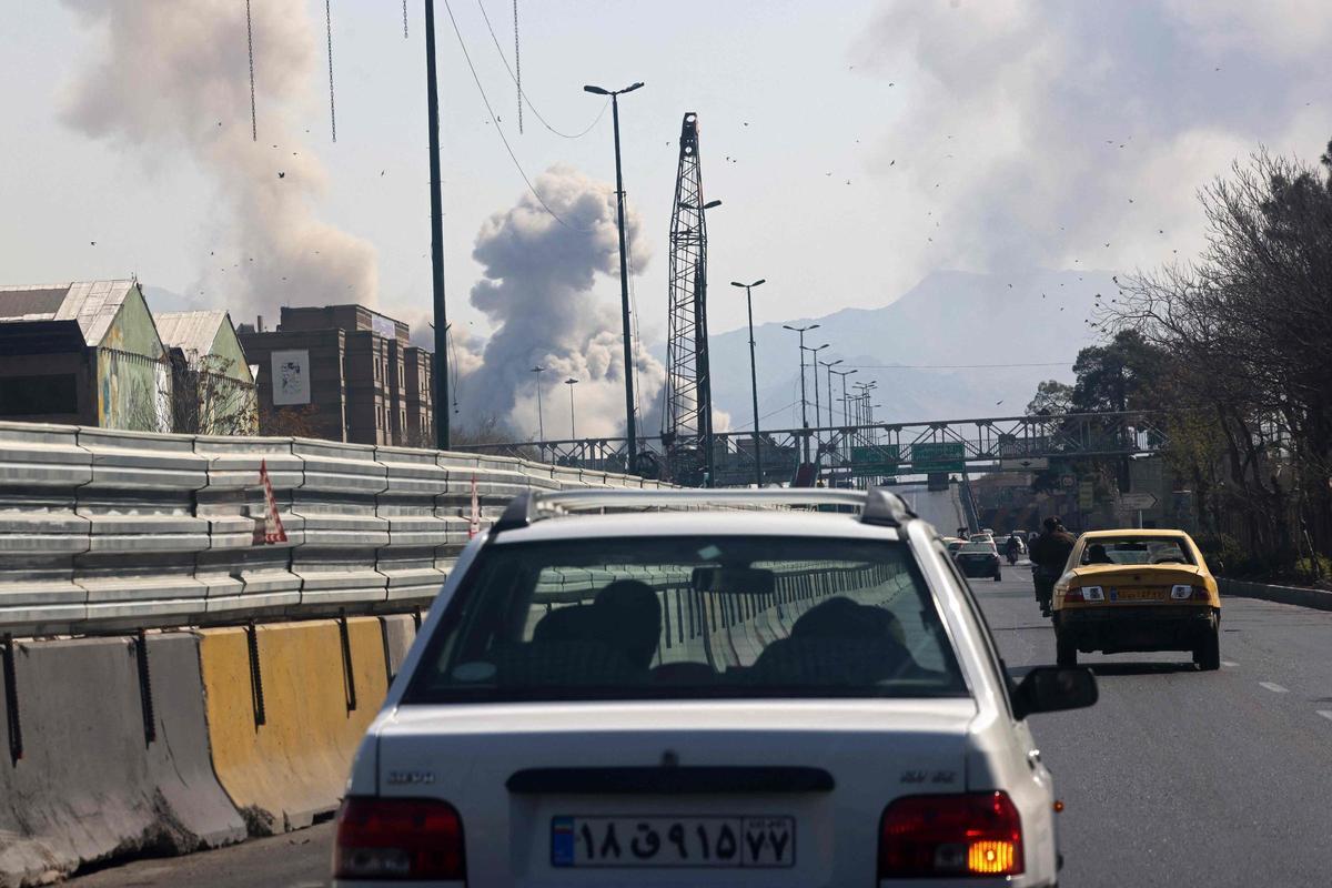 Nuevo bombardeo sobre Teherán