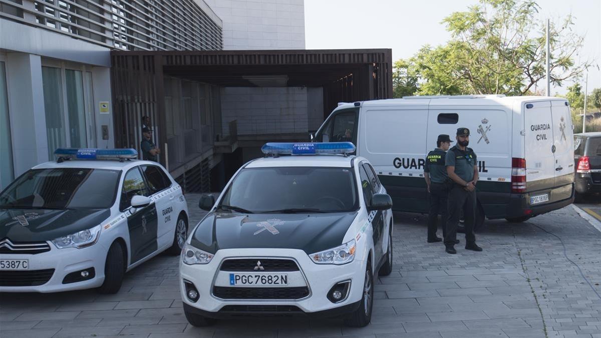 Fachada de los juzgados de El Vendrell