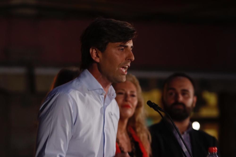 Acto del PP en la plaza de la Constitución