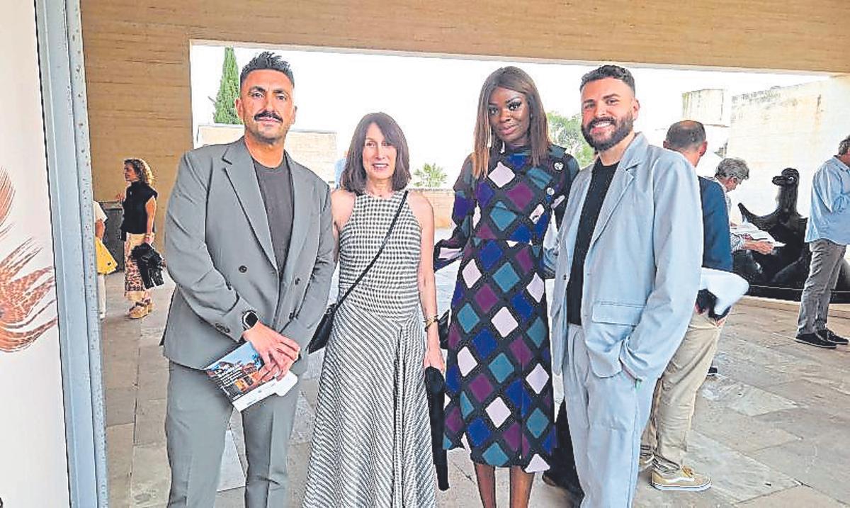 Víctor Mateos, Sonia Davison, Caridad Samate y Luis Ferriol.